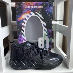 Puma LaMelo Ball MB.01 Iridescent Dreams basketball shoes with box